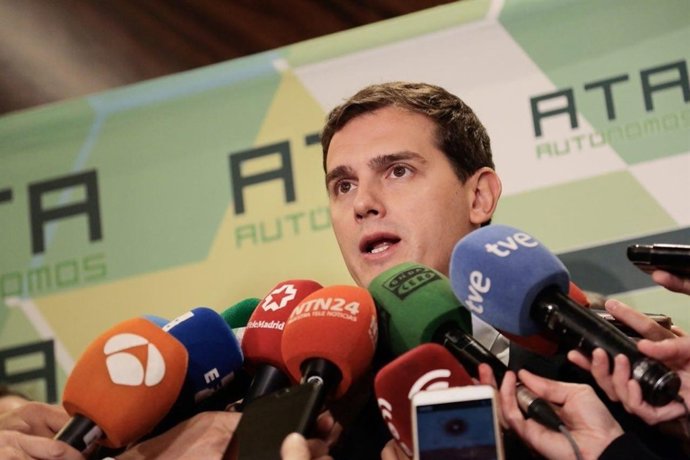 El president de Cs, Albert Rivera