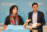 Virginia Pérez avisa de una "lista de espera" de 22.000 sevillanos pendientes de una prestación por dependencia