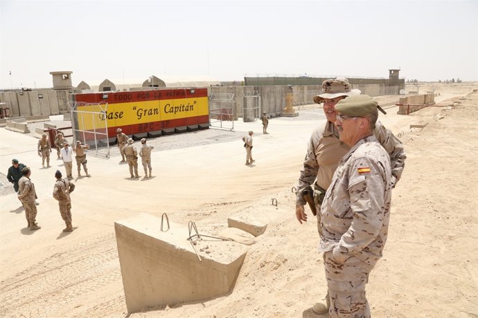 JEMAD, general Fernando Alejandre, a l'Iraq