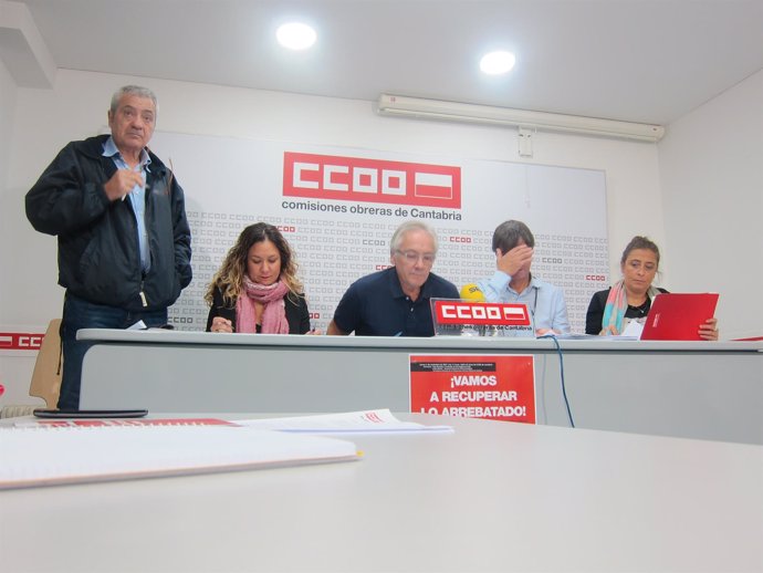 Representantes de CCOO                            