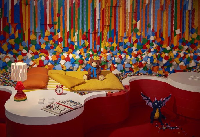 Dormitorio de Lego