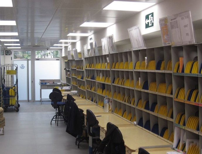 Unidad de reparto de Correos en Baleares                   