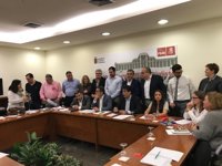 PSOE apuesta por "suspender" la construcción de los tanques de tormenta para el Mar Menor hasta visto bueno Comité 