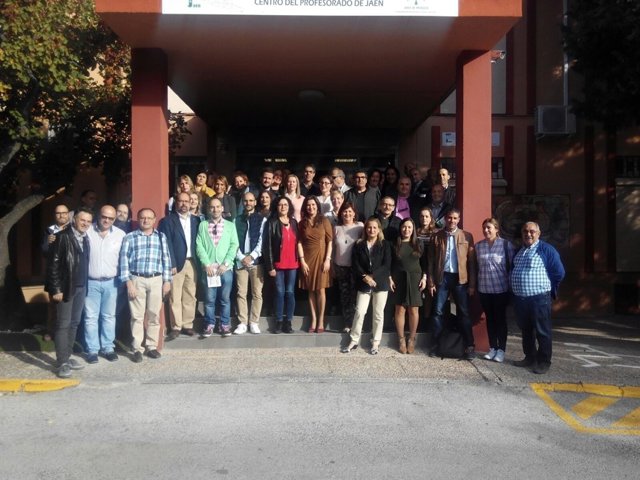 Participantes en la jornada sobre liderazgo pedagógico e innovación.