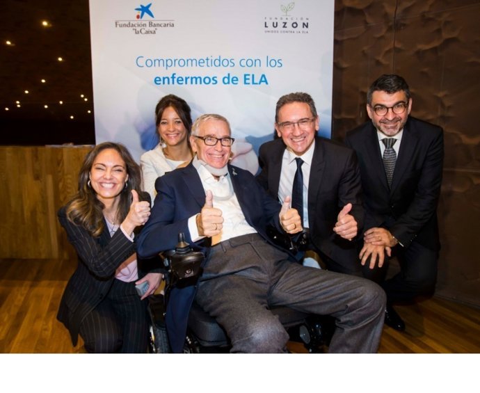 Presentación acuerdo Fundación La Caixa y Francisco Luzón