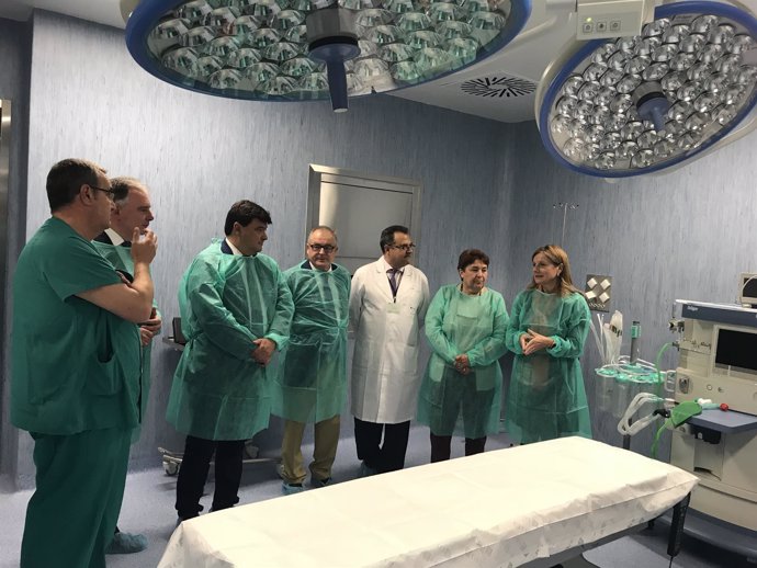 Nuevo quirófano del hospital Infanta Elena. 