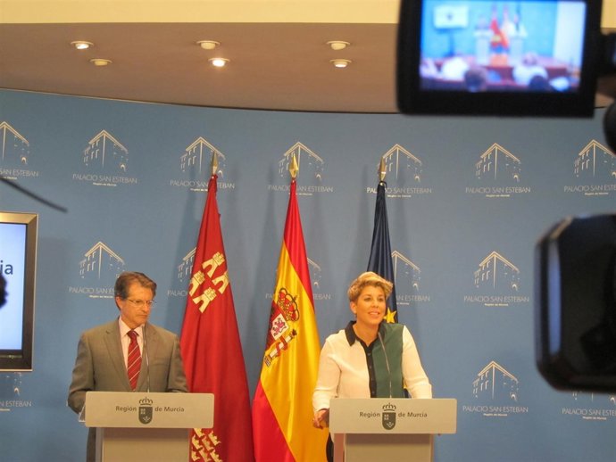 Noelia Arroyo, en la rueda de prensa posterior al Consejo de Gobierno