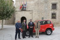 Nuevo vehículo de lucha contra incendios en Ávila