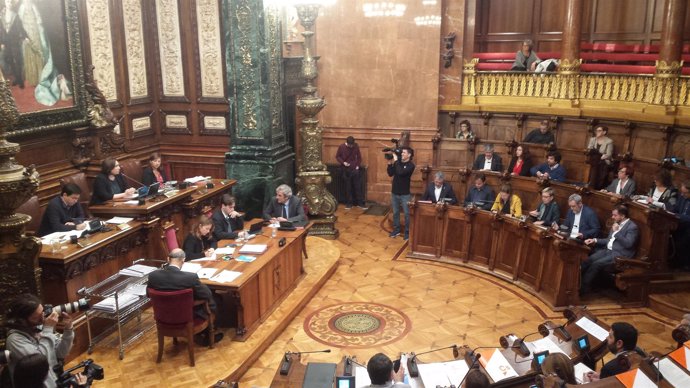 Pleno del Ayuntamiento de Barcelona