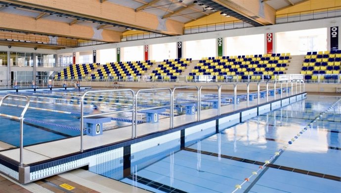 Piscina interior de Son Hugo.