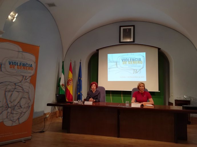 Díaz (dcha.) en la inauguración de las jornadas