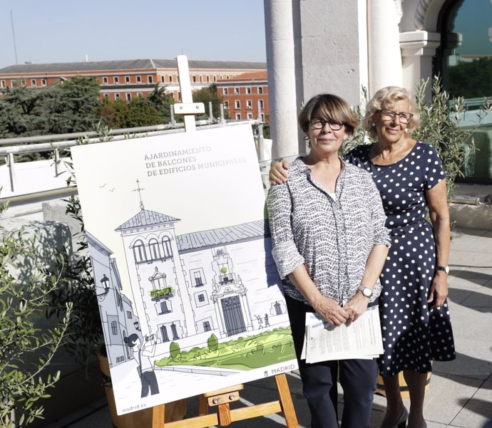 Manuela Carmena e Inés Sabanés