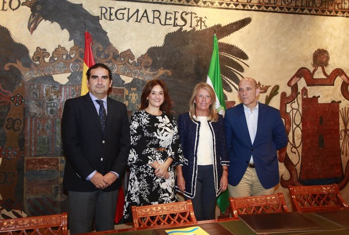 Cardeña, Del Cid, Muñoz convenio agua reciclada campos