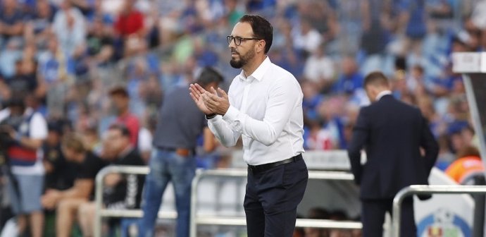 El técnico del Getafe CF, José Bordalás