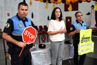 La Policía Local de Santa Cruz de Tenerife forma a voluntarios para crear patrullas escolares en el CEIP García Escámez