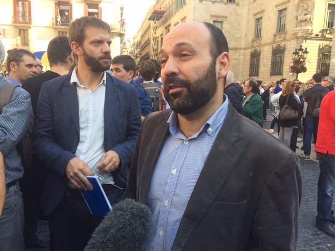 El portaveu accidental d'Òmnium, Marcel Mauri