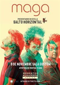 Maga llega a Sevilla con su 'Salto horizontal' dentro del ciclo 'Momentos Alhambra Música'