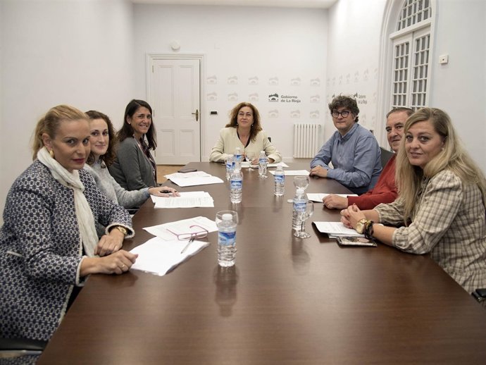 Reunión consejera Presidencia y Fed. Voluntariado