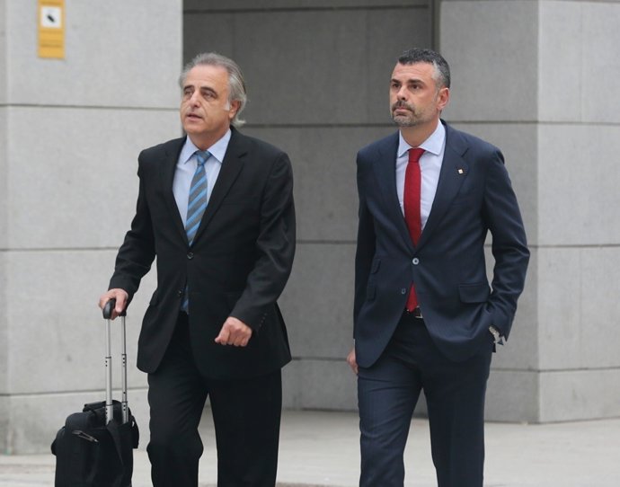 Santi Vila arriba a l'Audiència Nacional per declarar per rebel·lió