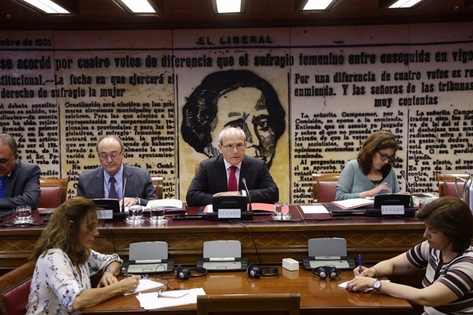 José Montilla, president de la Comissió de Pressupostos del Senat