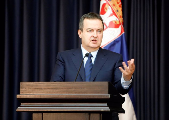 Ministro de Exteriores serbio, Ivica Dacic