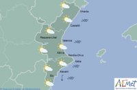 El fin de semana comienza con cielos con intervalos nubosos que pueden dejar lluvias débiles el sábado