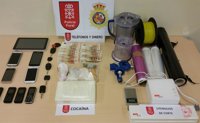 Policía Foral detiene a una persona en Madrid con un kilo y medio de cocaína con destino a Pamplona