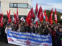 CIG cifra en un 40% el apoyo en la segunda jornada de huelga en la sanidad y la Xunta lo reduce al 3%