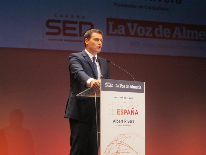 El presidente de Cs, Albert Rivera
