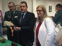 Recuperadas en Jaén 748 piezas arqueológicas de "incalculable valor" en una operación con seis detenidos