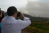 Los militares niegan al Gobierno de Ceuta capacidad de sanción por causar un incendio forestal en terrenos de Defensa