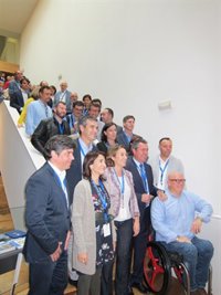 Gamarra apuesta por trabajar "de forma alineada y conjunta" en un gran reto como es la lucha contra el cambio climático