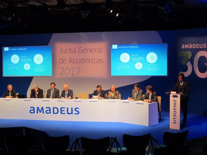  Junta General De Accionistas De Amadeus 2017                              