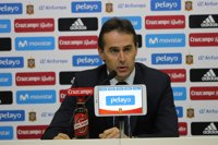 Lopetegui: "Buscamos un grupo que se asimile al que viajará a Rusia"
