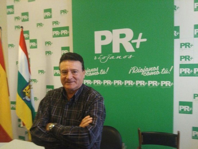 El concejal del PR+ en Viguera, Francisco Jalón