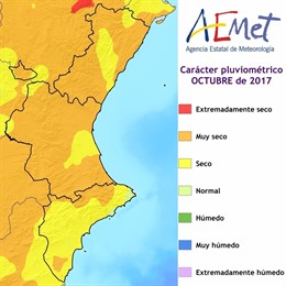 El mes fue muy seco en el 68% de la región