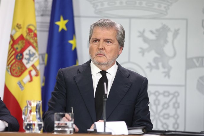 Roda de premsa d'Iñigo Méndez de Vigo després del Consell de Ministres