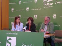 La exposición Plaza de la Memoria acogerá en Sestao el testimonio de tres mujeres víctimas del terrorismo y la violencia