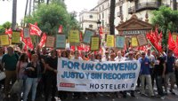 Rebrota el conflicto del convenio de hostelería a cuenta de la "redacción final" del documento
