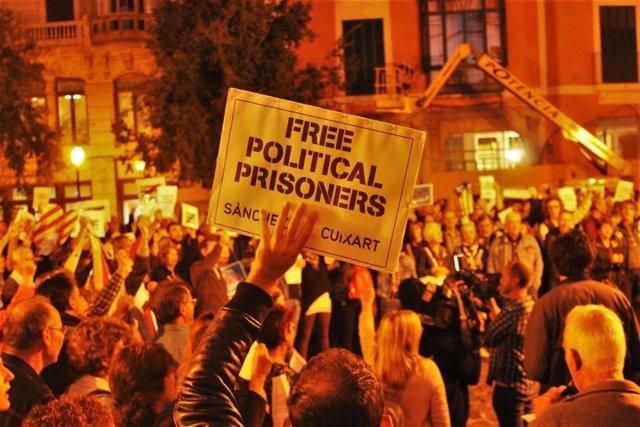 Manifestación libertad "presos políticos"