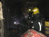 Un incendio en una vivienda de Málaga capital se salda con dos personas atendidas en el lugar