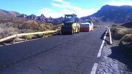 Trabajos en la TF-21