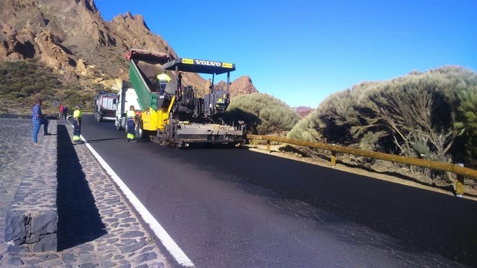 Trabajos en la TF-21