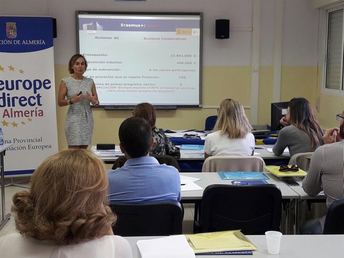 Los proyectos deportivos se han debatido en un taller sobre el Erasmus +.