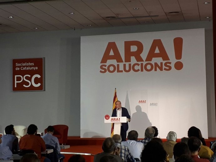 El primer secretari del PSC, Miquel Iceta