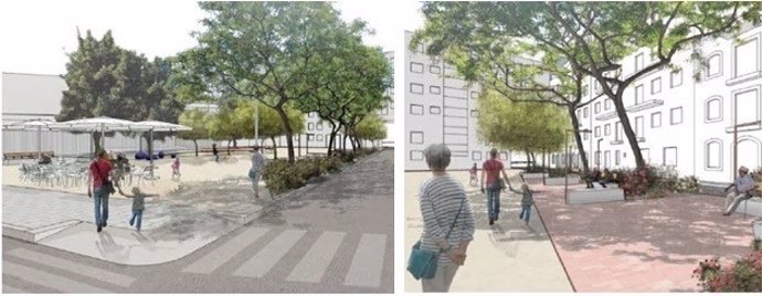 Proyecto de la nueva plaza Hilari Salvadó 