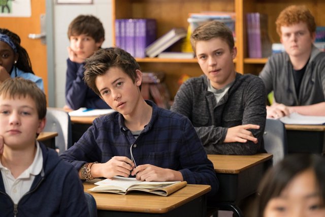 MIDDLE SCHOOL: THE WORST YEARS OF MY LIFE, Griffin Gluck (Center), 2016. Ph: Fra