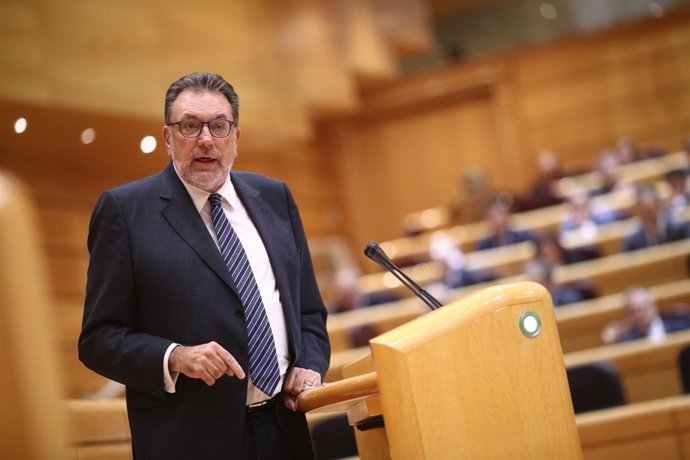 El portaveu del PDeCAT en el Senat, Josep Lluís Cleries