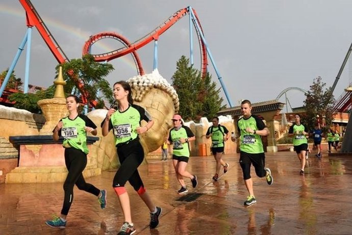 Carrera Solidària al PortAventura