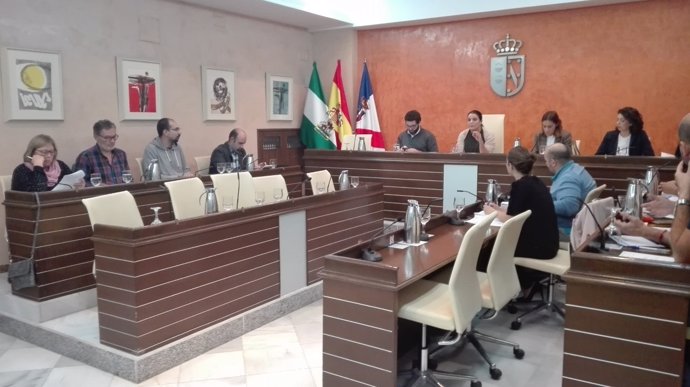 Pleno del Ayuntamiento de Almonte (Huelva)